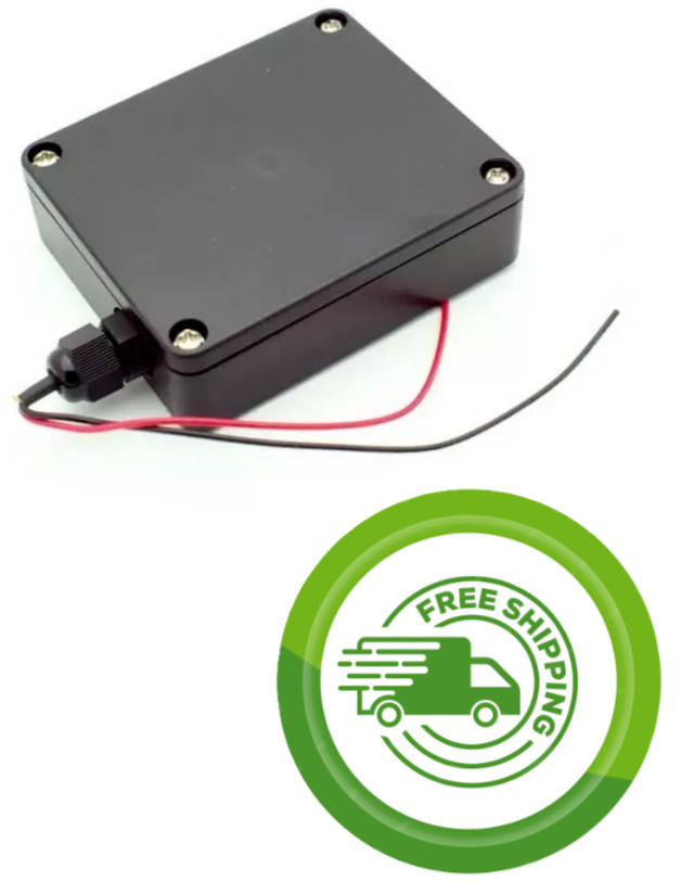 Philmore BH3415 - 4xAA Waterproof Battery Holder - 5 Inch Leads - 6V