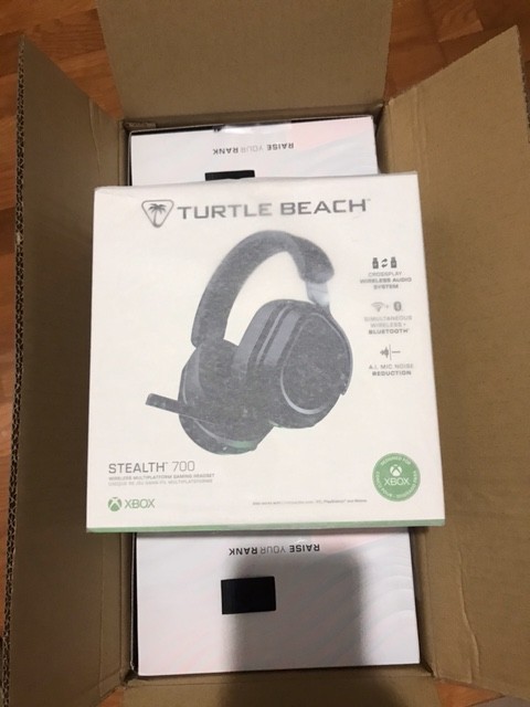 NEW Turtle Beach Stealth 700 Gen 3 Wireless Xbox Headset Black Bluetooth PC PS