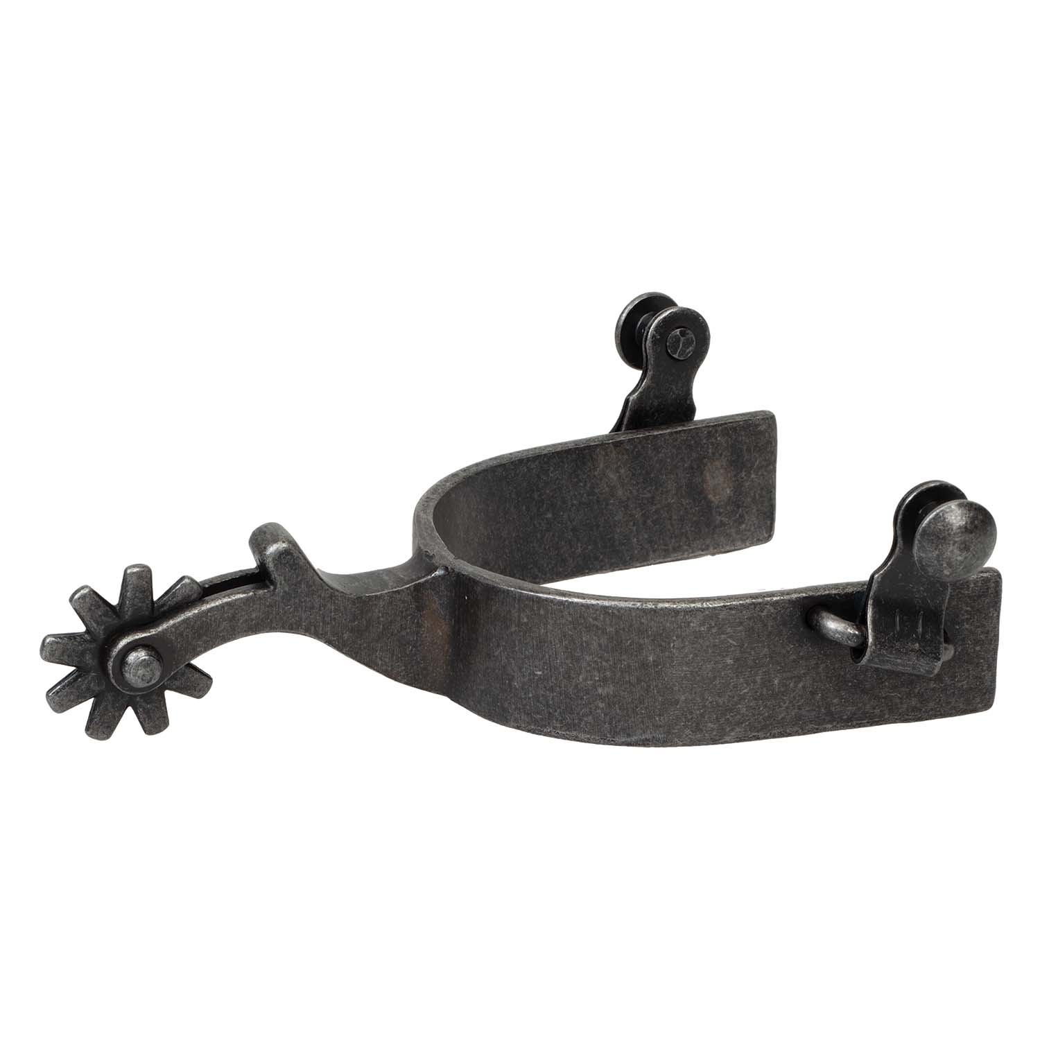 Men's Arrow Cross Co Rowel Spur, Black