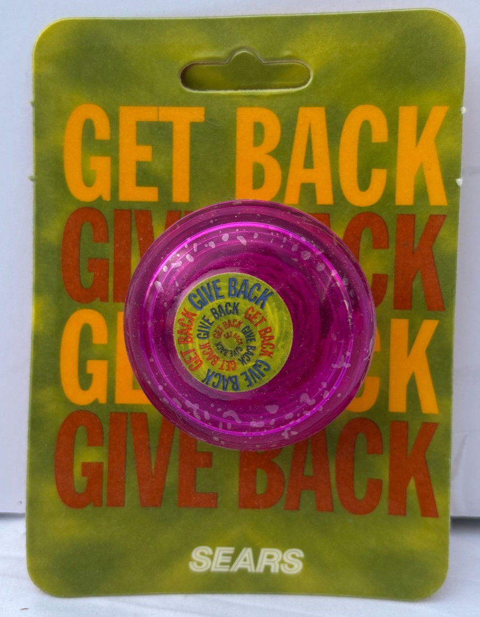 YoYo Sears Advertising 'Give Back' 'Get Back' Volunteer Program New