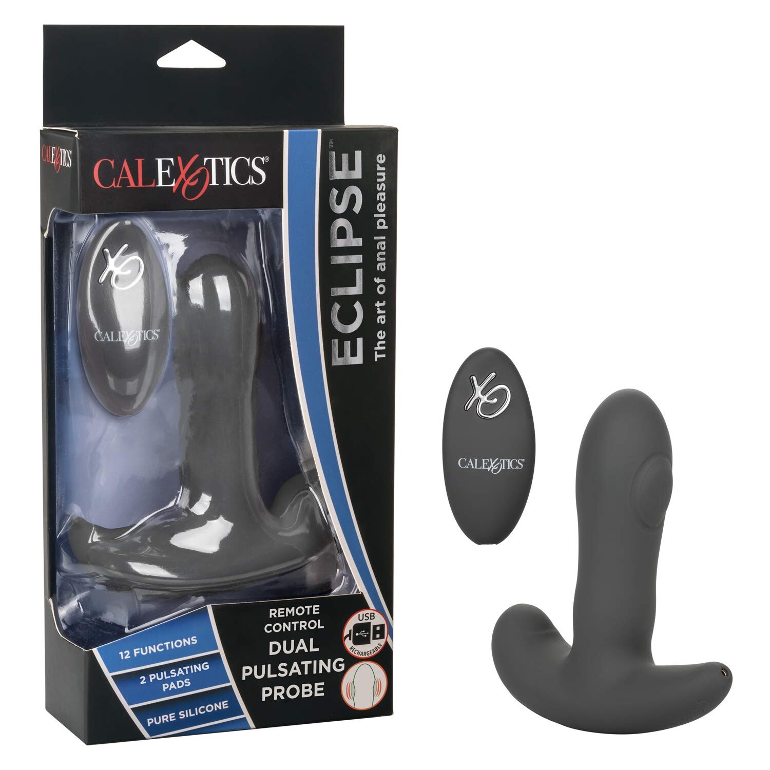 CalExotics SE-0436-86-3 Eclipse Remote Control Dual Pulsating Probe