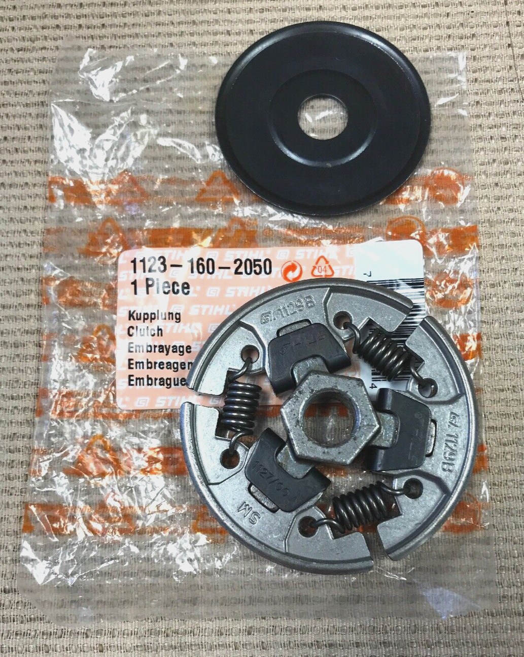 Stihl 1123 160 2050 Clutch Assembly fits MS170 MS180 MS210 MS250 OEM