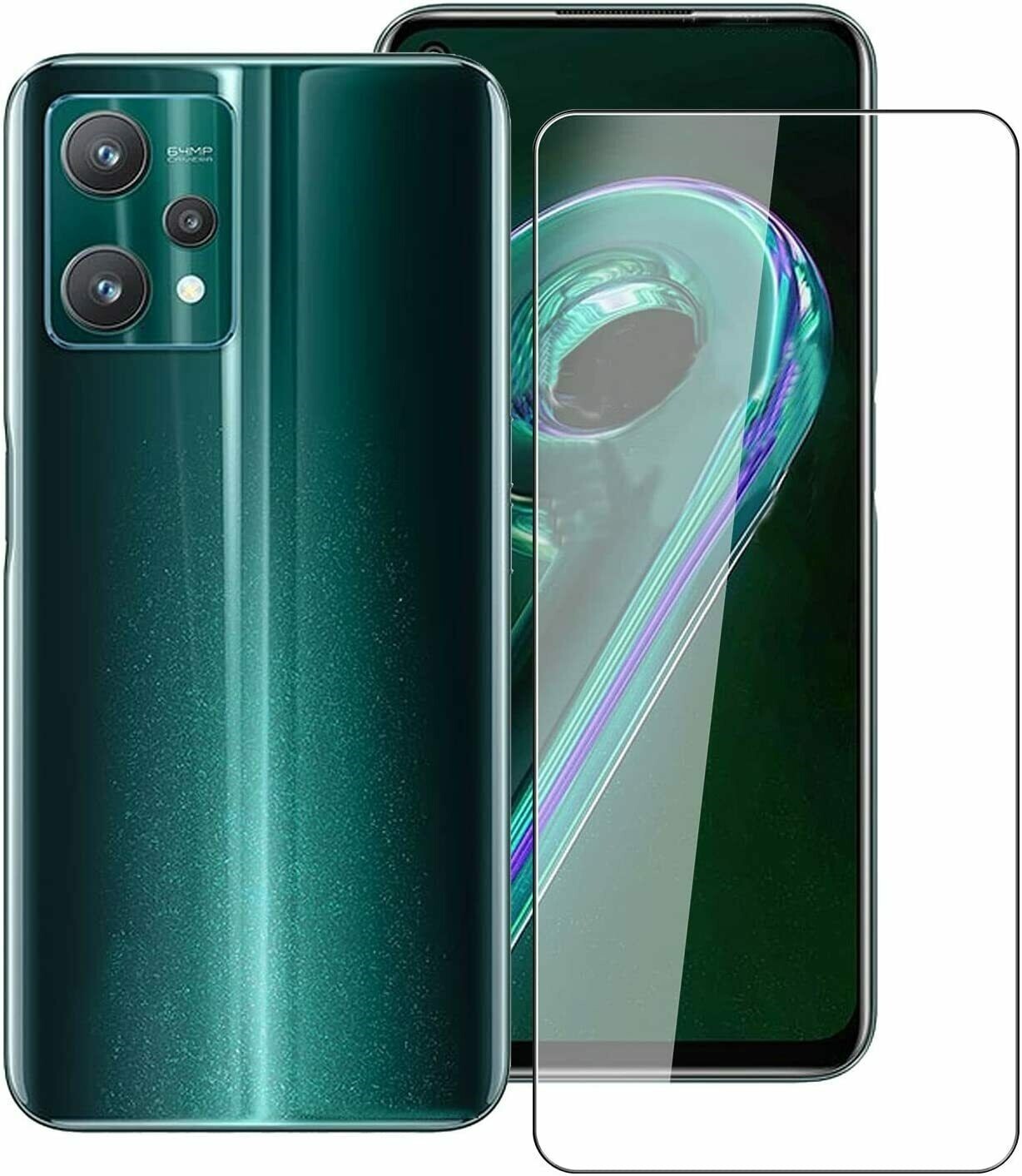 TEMPERED GLASS SCREEN PROTECTOR For REALME 9 PRO PLUS FULL COVERAGE GORILLA LCD