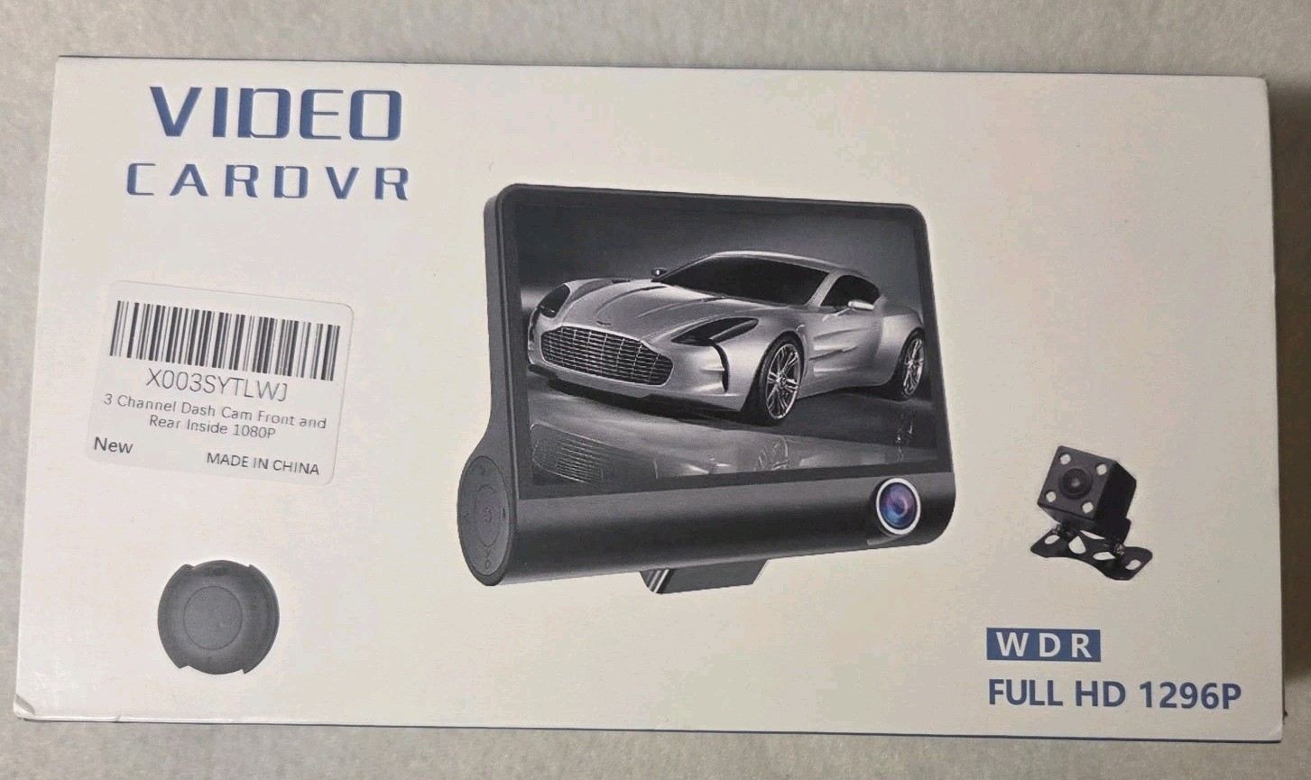 New 360 Video Car DVR WDR Full HD 1080P Road Recorder Vehicle G Sensor AV HDMI
