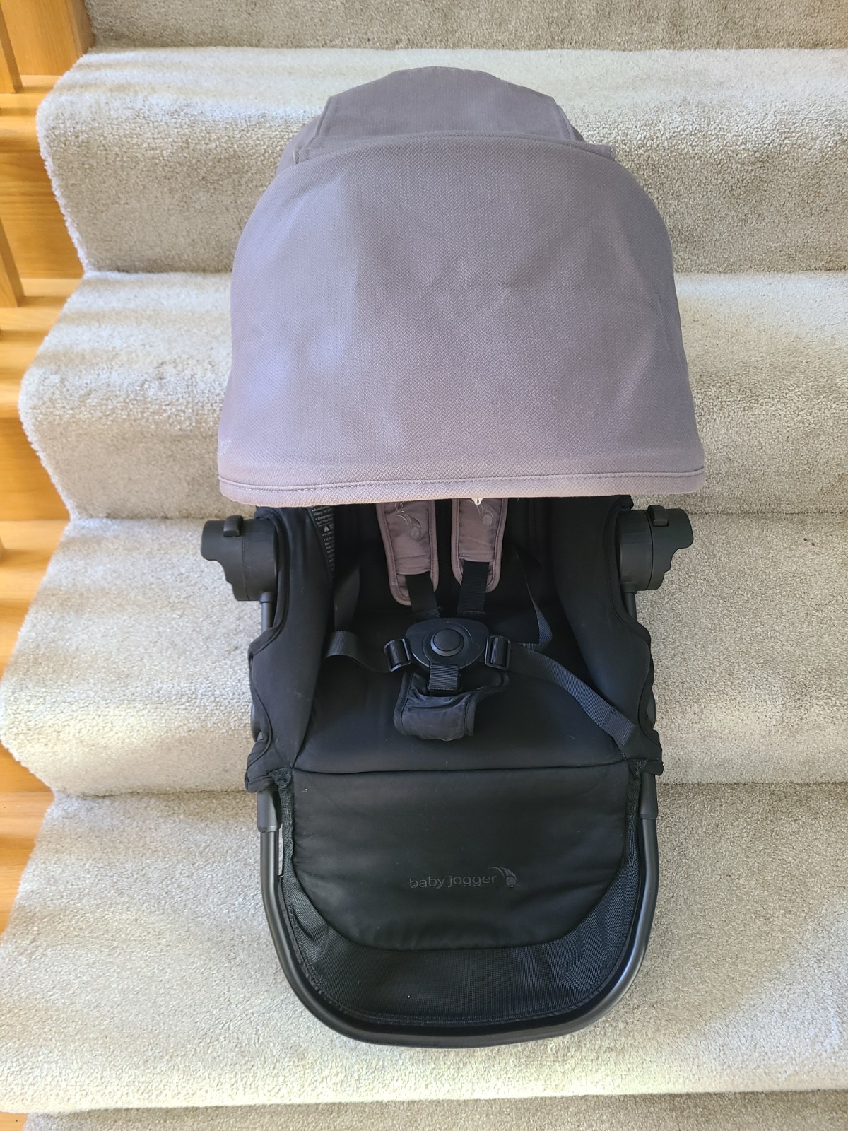 COMPLETE Seat FOR BABY JOGGER City Select 2 STROLLER. HARBOR GREY  V GOOD COND!