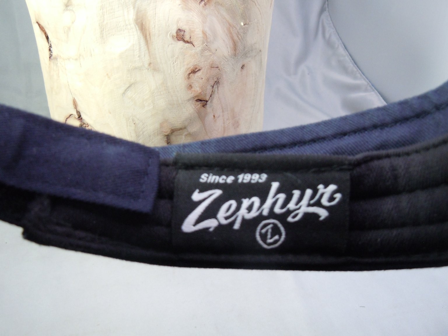 Zephyr University of Nevada Wolf Golf Visor Cotton Adjustable Strap Navy Blue