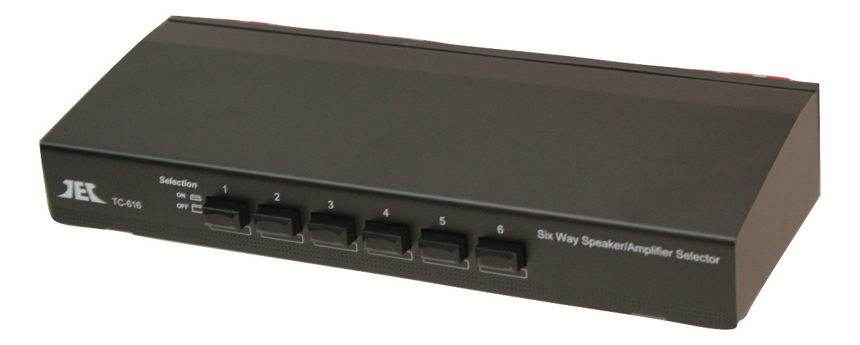 TEC TC-616 6-Way Stereo Speaker / Amplifier Comparator