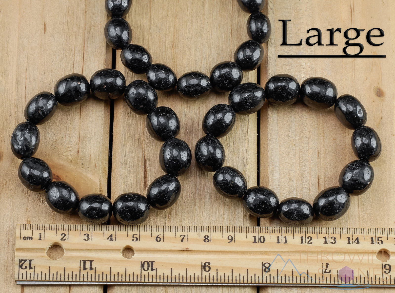 COPPERNITE Crystal Bracelet - Tumbled Beads - Beaded Handmade Jewelry, E1210