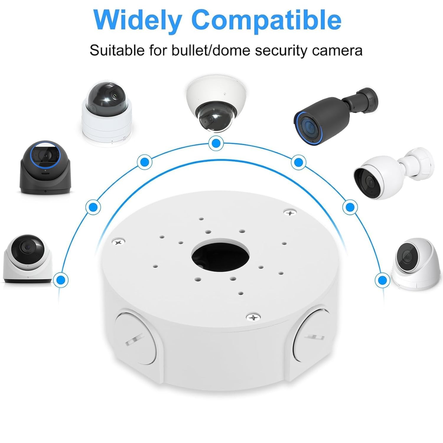 Generic  UACC-Camera-JB J-Box  Bracket  Compatible with Ubiquiti Unifi Cameras