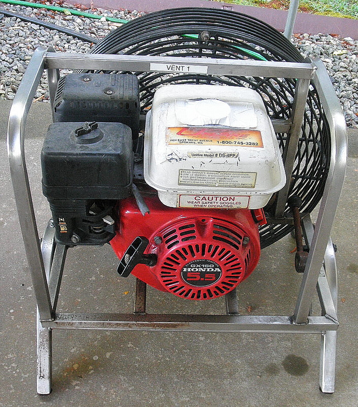 Unifire DS4PP Positive Pressure Ventilation (PPV) Fan GX160 ***READ***