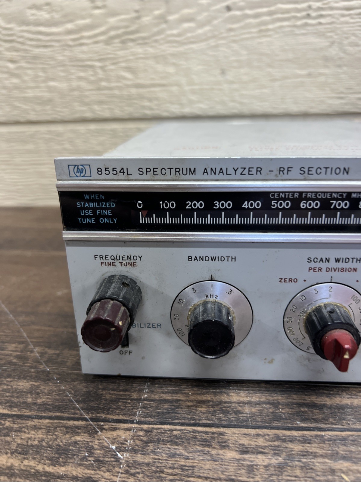 HP Hewlett Packard 8554L RF Plug In Modules Spectrum