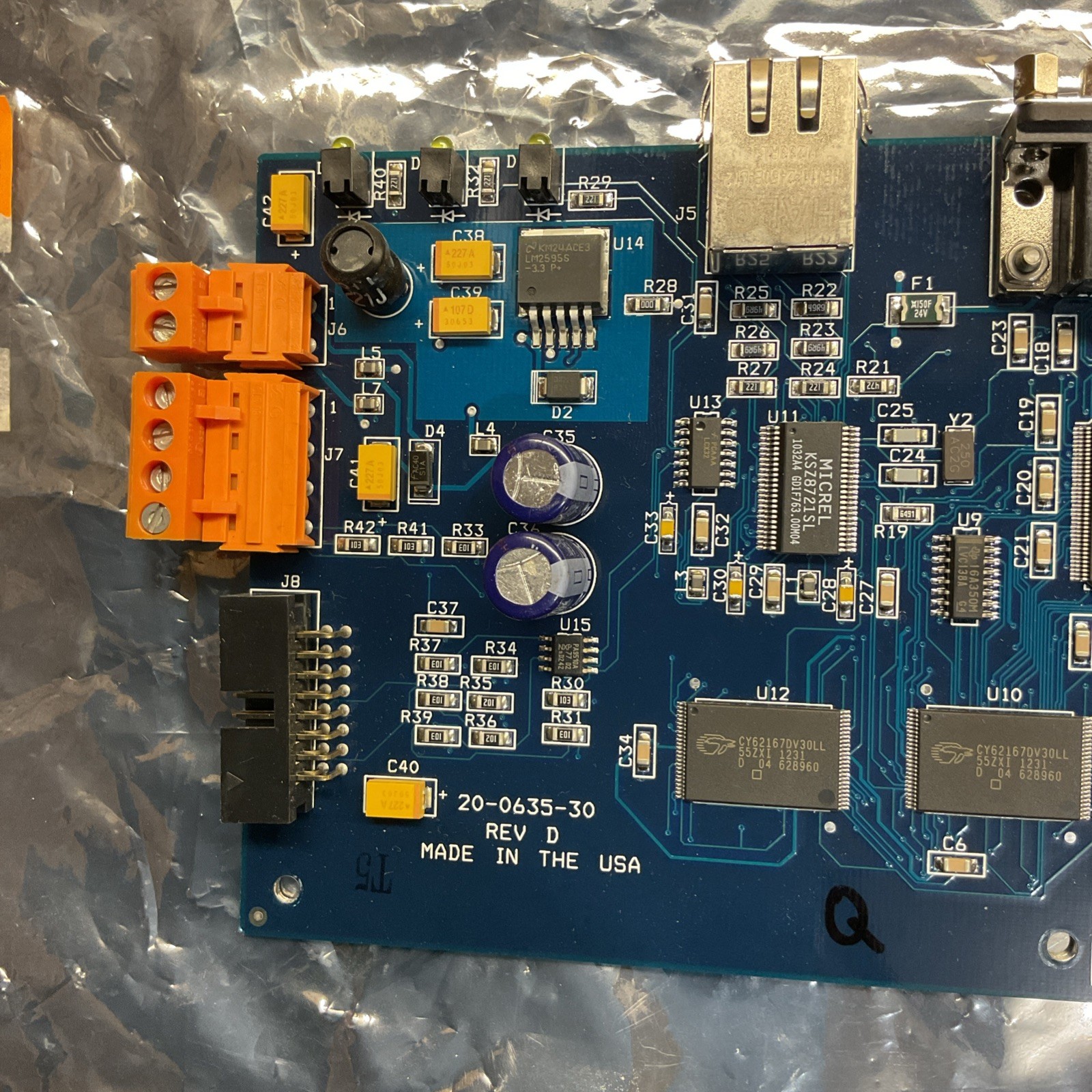 Galaxy Control Systems 20-0635-30 635 Central Processing Unit Rev D OPEN BOX