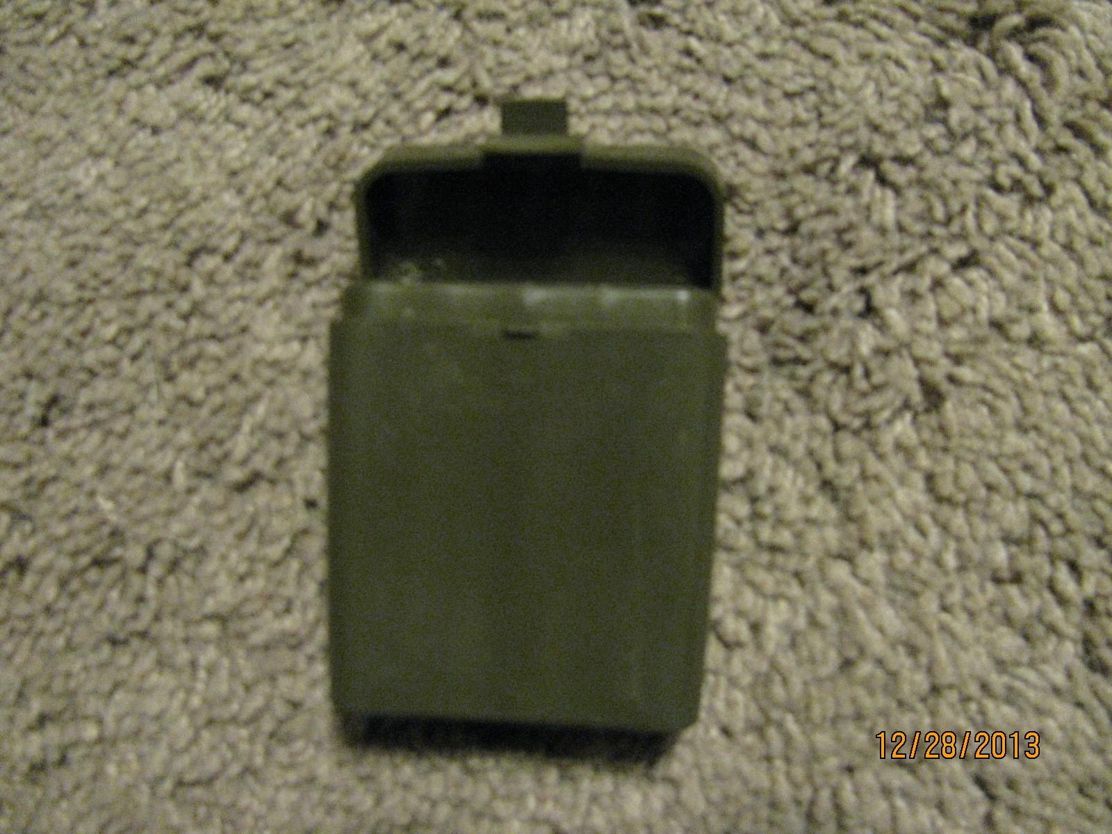 Military Blasting Cap Box, OD, New