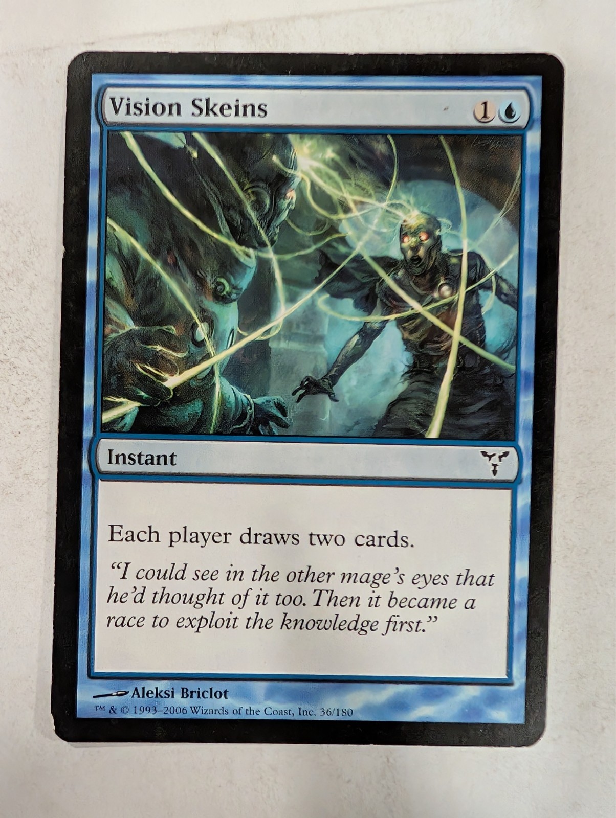 Vision Skeins  - Dissension - Magic the Gathering MTG Nice!