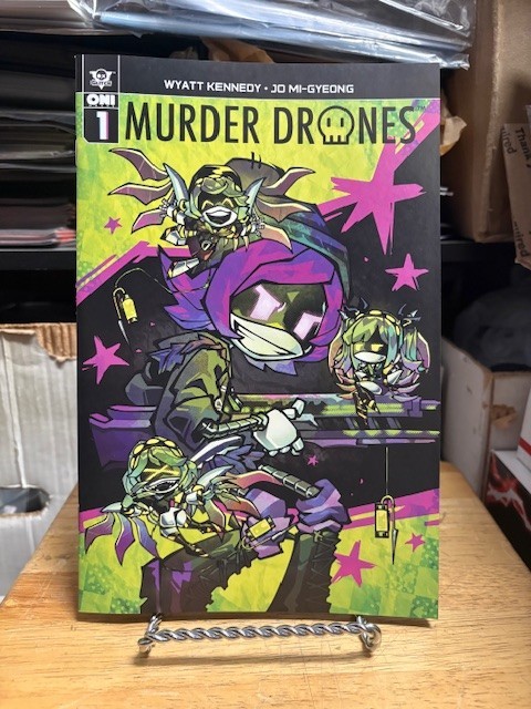 Murder Drones #1 Cvr C Krooked Glasses  First Print NM! NEW! Oni Press