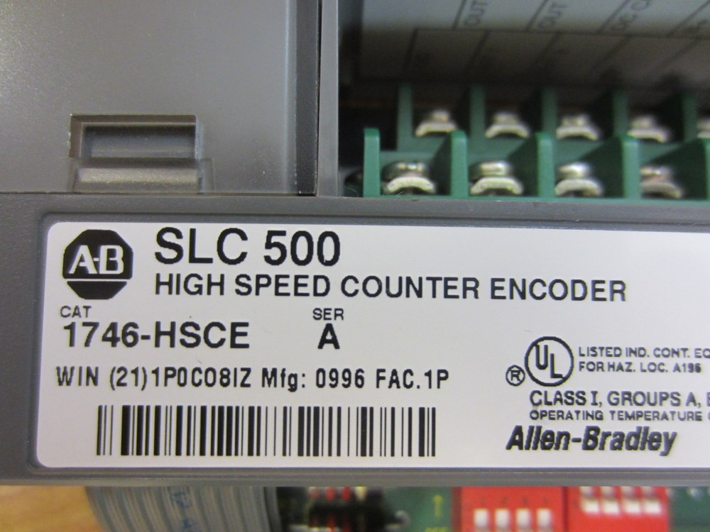 Allen Bradley 1746-HSCE High Speed Counter/Encoder Mod 1746HSCE Series A
