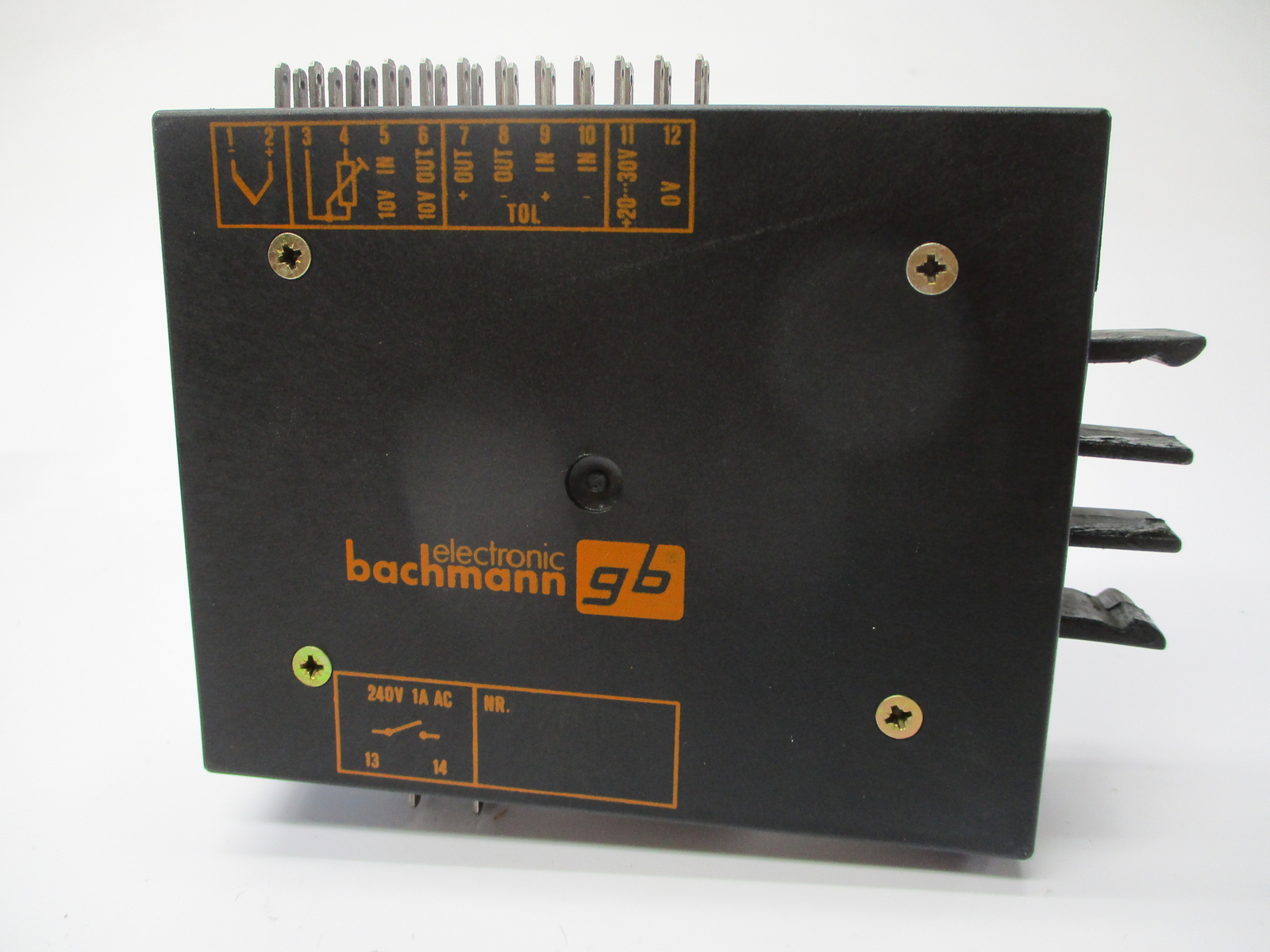 ELECTRIC BACHMANN TR200CRO TEMPERATURE CONTROL UNMP.