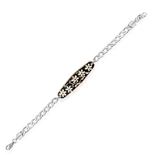 Unisex Curb Chain Bracelets Flowers/Animals/Wolf/Butterfly/Hummingbird Bracelets