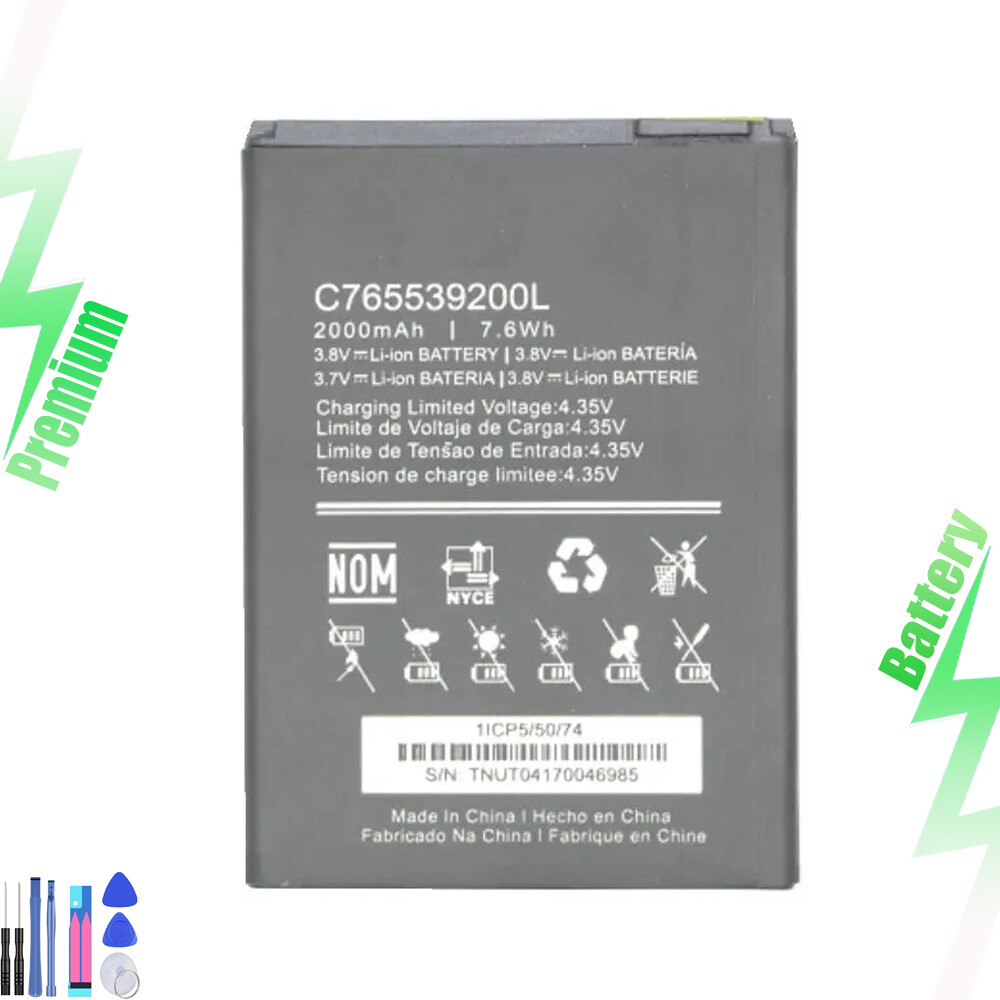 For Blu Studio X8 HD S530Q Battery C765539200L capacity 2000mAh for x8 hd