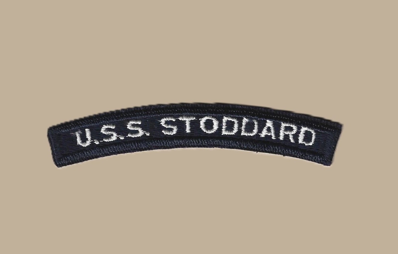 US Navy DD-566 USS Stoddard Destroyer 1944-1969 UIM Shoulder Rocker Tab (02)