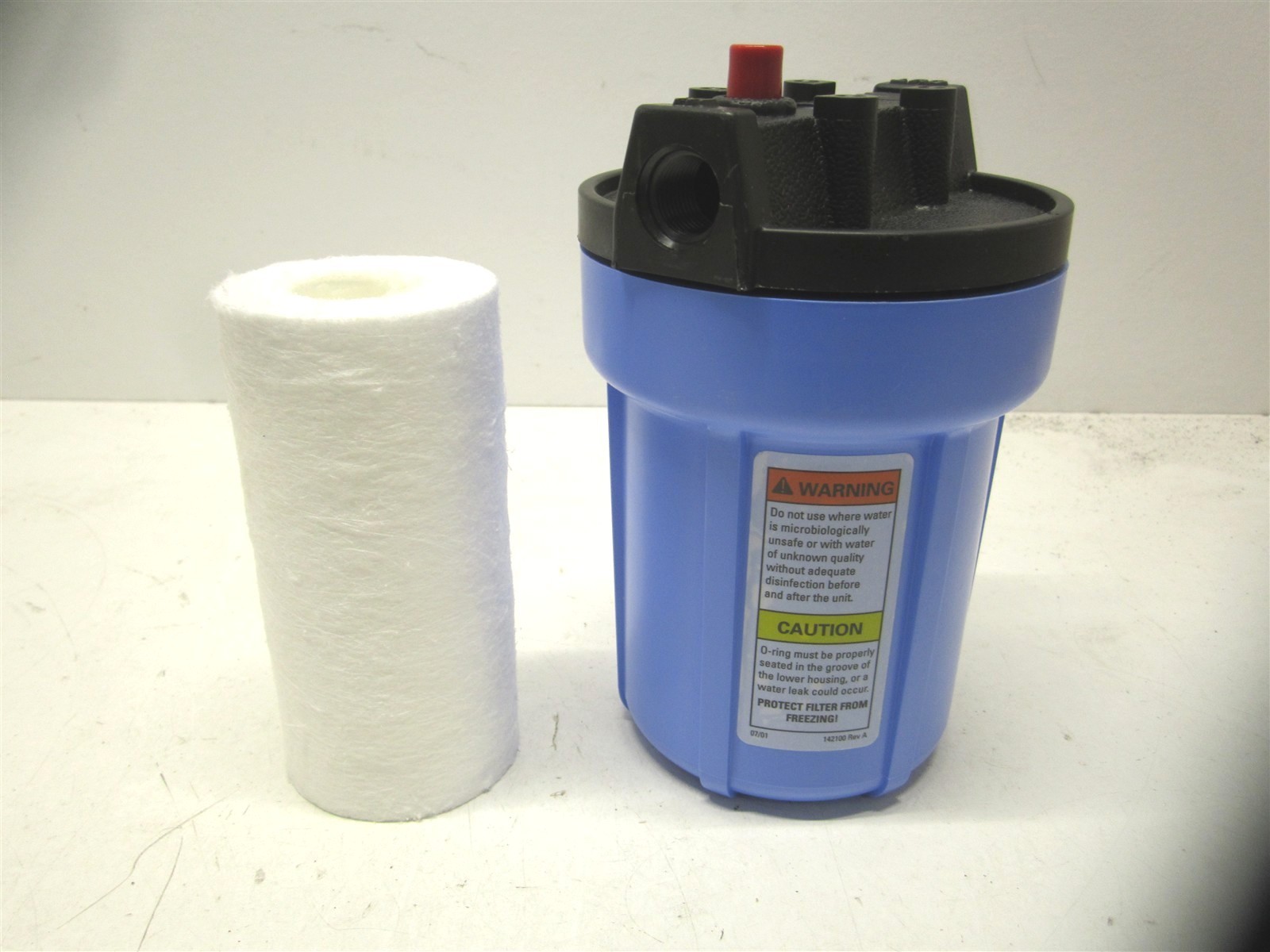 Pentek (158581-75) 3/8" NPT Pressure Relief Filter System with 1 Cartridge