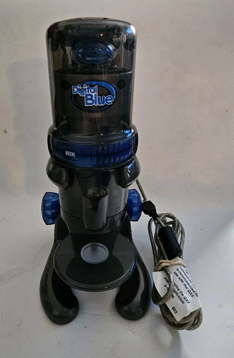 USB Digital Microscope PC Computer NEO SCI BLUE QX5 School - READ DISCRIPTION