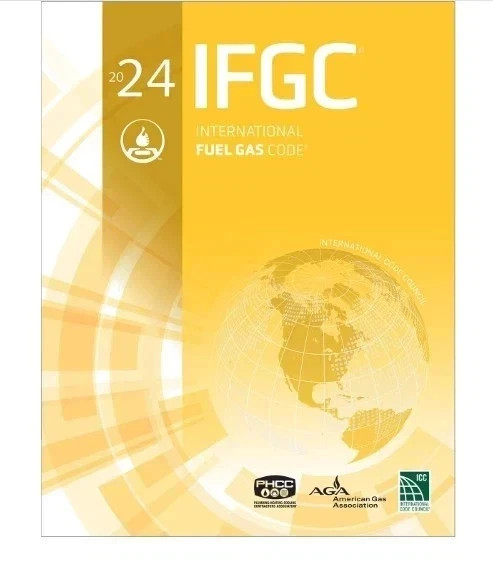 IFGC 2024 International Fuel Gas Code Paperback By ICC  , Free Shipping