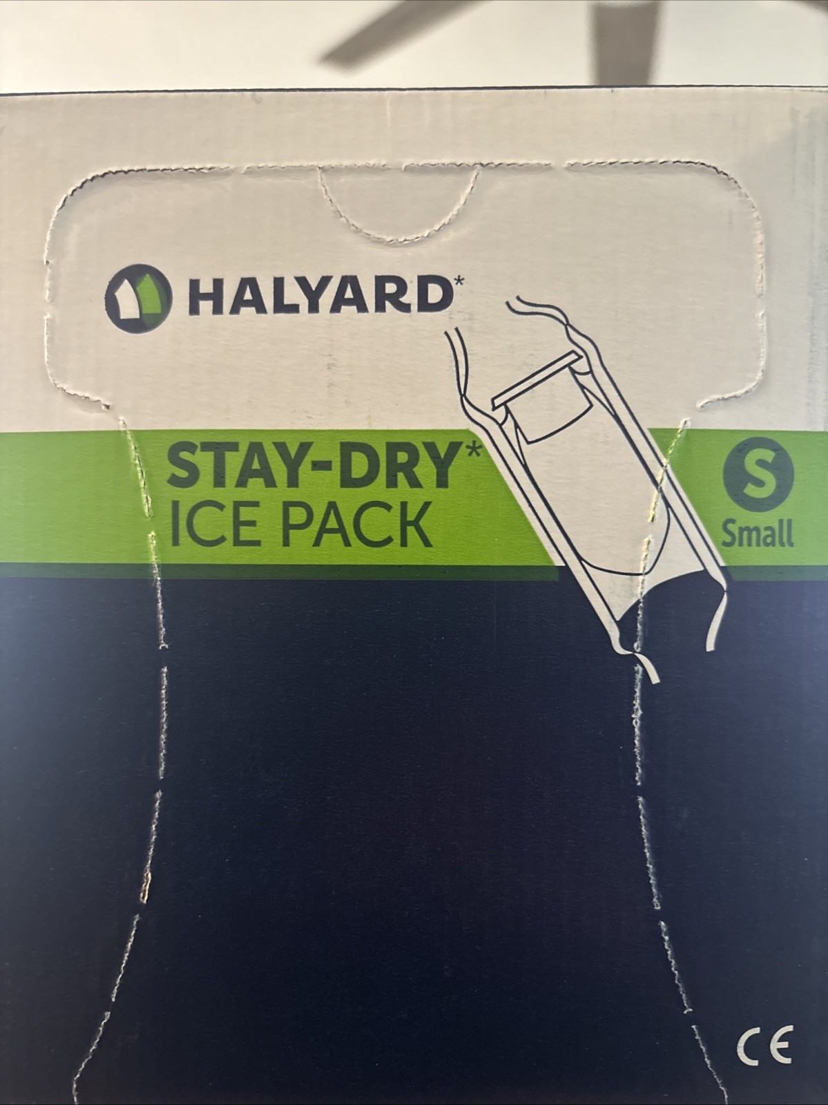 *25-Pieces* Halyard Stay-Dry Ice Ice Pack 5" x 12" , Small, Halyard #33495, New!