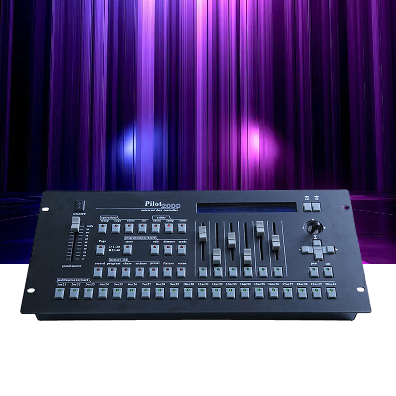 Pilot-2000 DMX Controller Stage Effects Lighting Console DMX Console