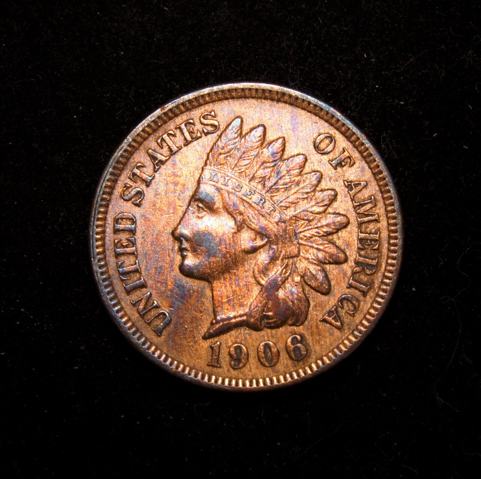 1906 Indian Head Cent AU
