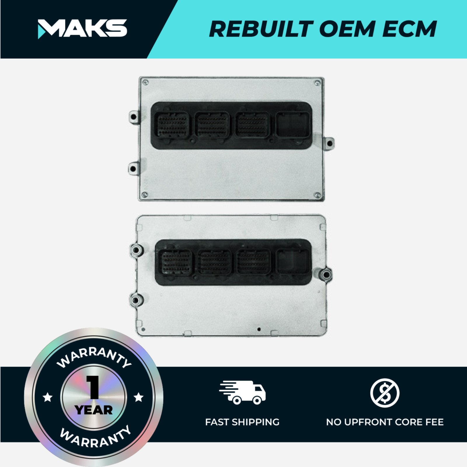 05150466 ECM/PCM/ECU 2008 Wrangler 3.8L Gas 4WD Auto Rebuilt OEM 1 YEAR WARRANTY