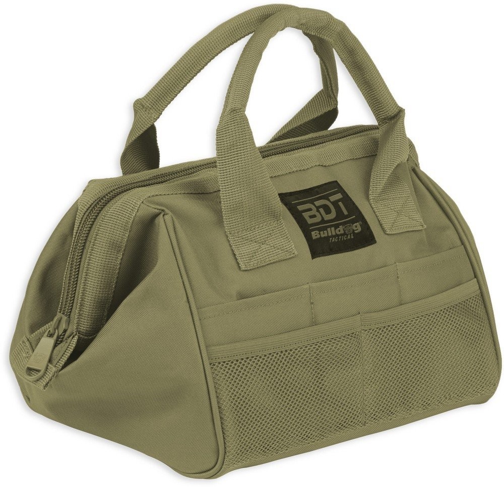 Bulldog BDT Tactical Ammo & Accessory Bag Reinforced Steel Frame Green - BDT405G