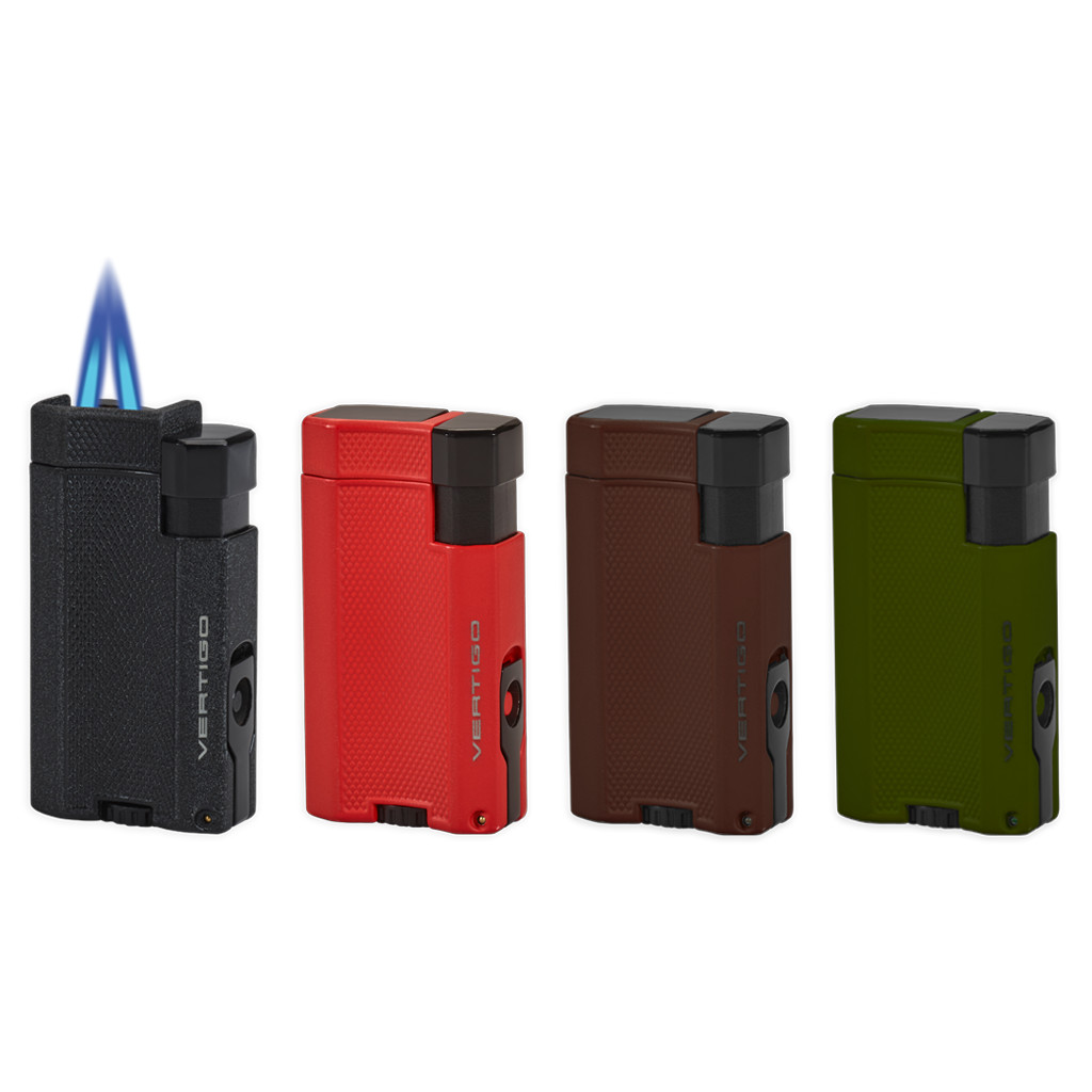 Vertigo Delegate Double Flame Torch Lighter