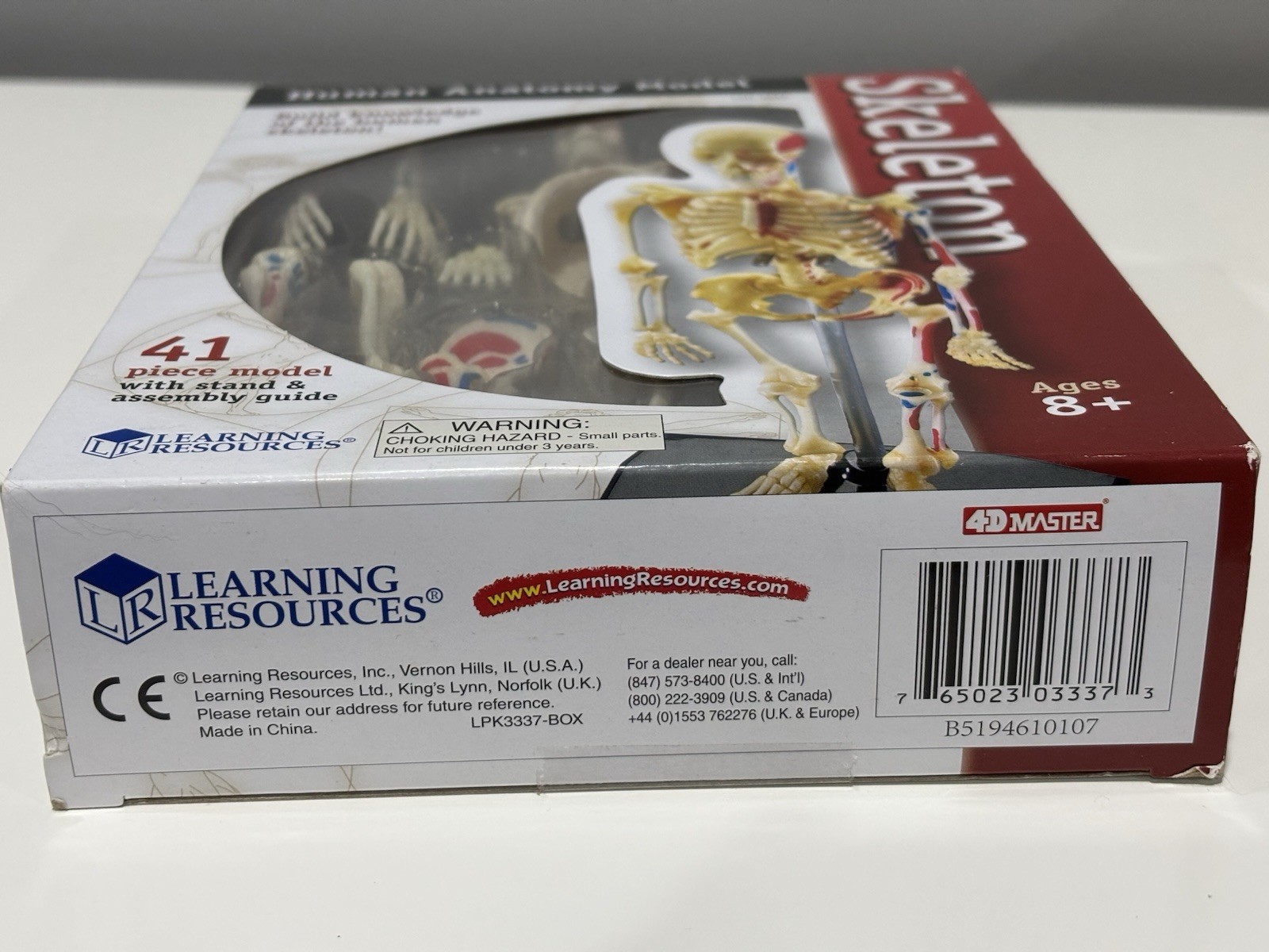 NEW Learning Resources Skeleton Model For Children 41 Pieces