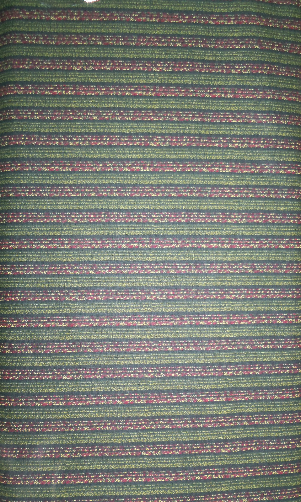 1 YDS P&B Textiles From the Mills Reproduction Green/black stripe QUILT FABRIC
