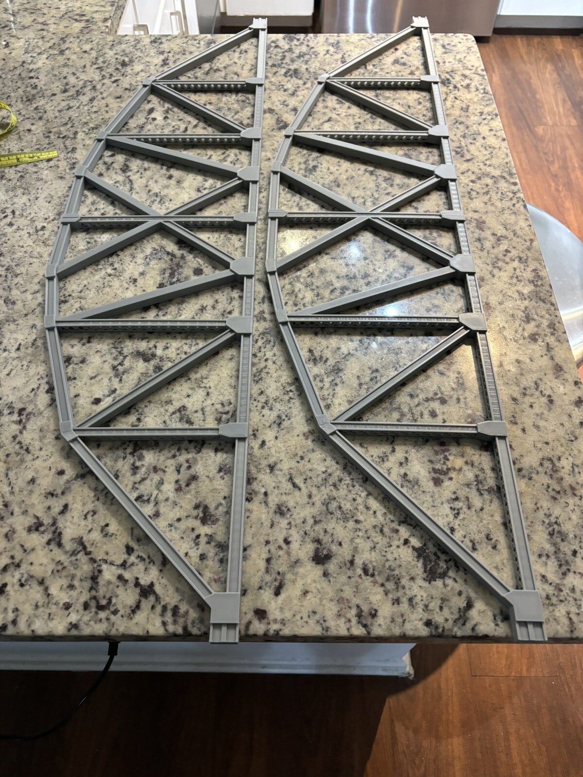 O Scale 145’ Single Track Bridge “Accomodates 2.5” Wide Track Including Ties”