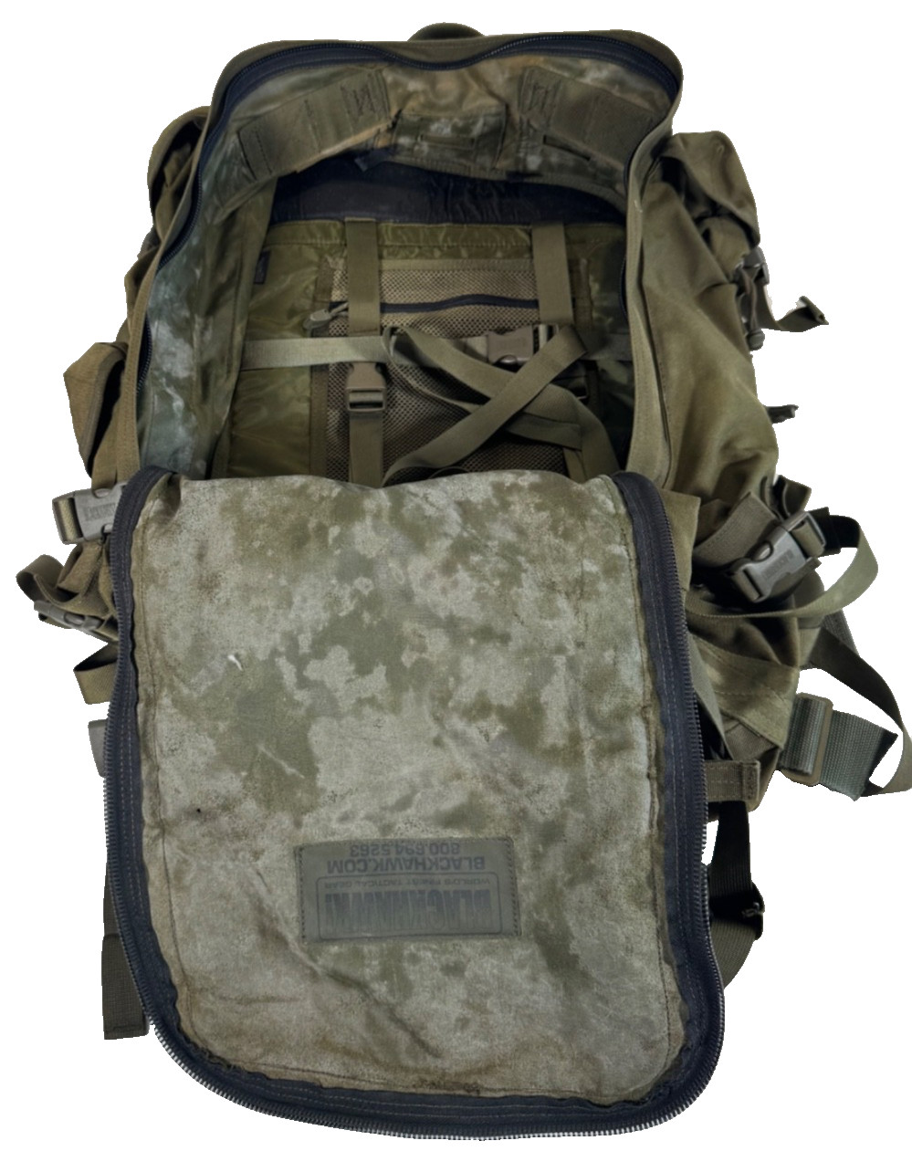 Blackhawk Raptor X3 MOLLE Tactical Backpack Pack Range Bag OD Green