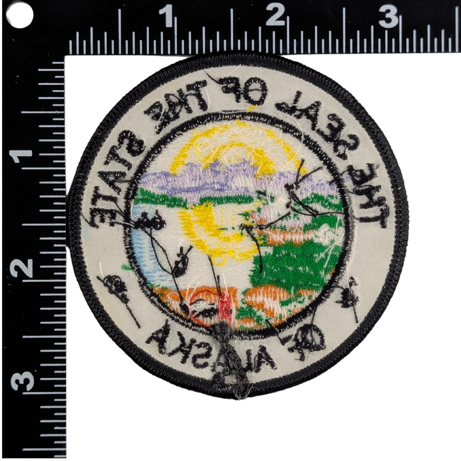 Alaska State Seal Embroidered Patch - Sew-On