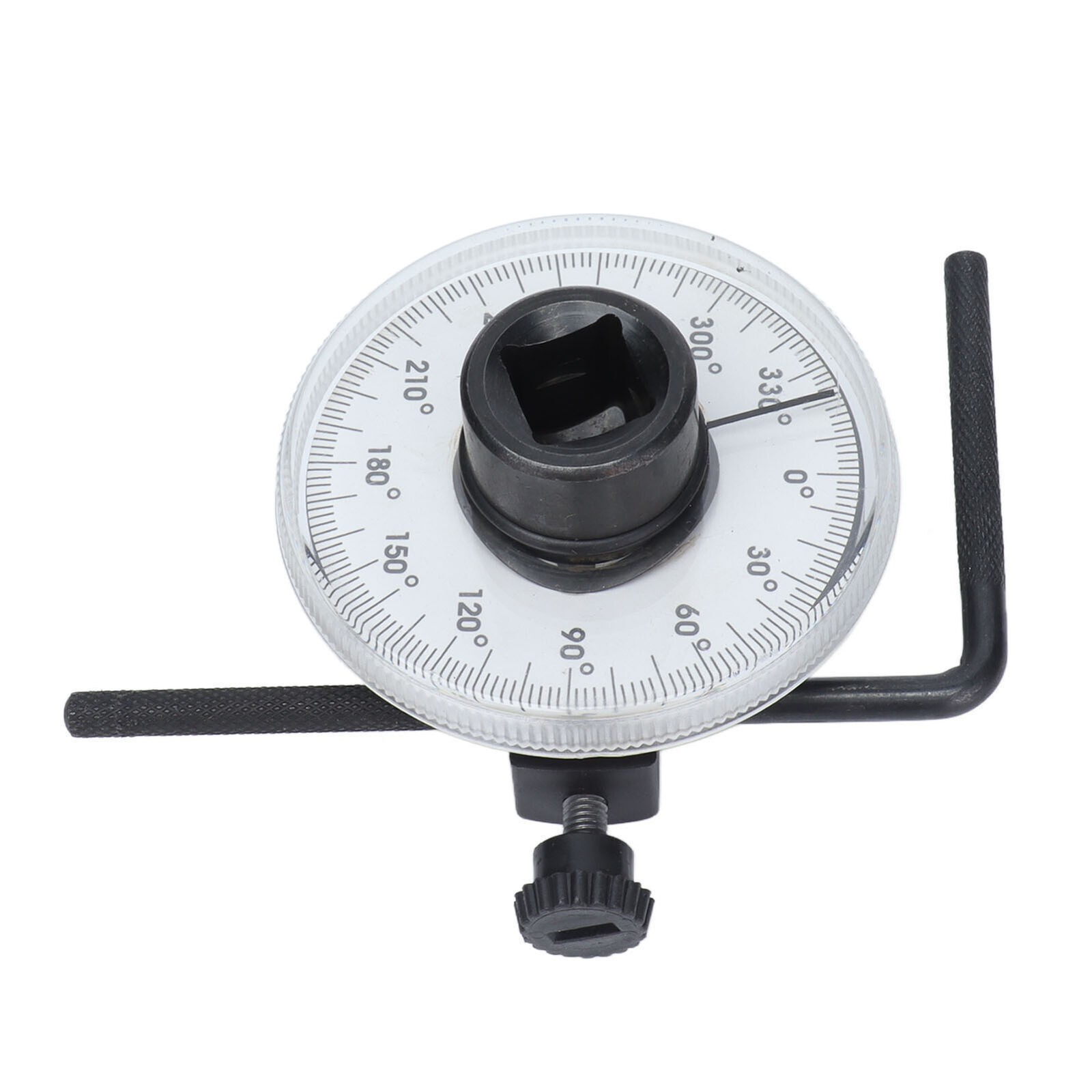Drive Angle Gauge Torsion 360 Degree 1/2in Adjustable Meter Measuring Tool Set