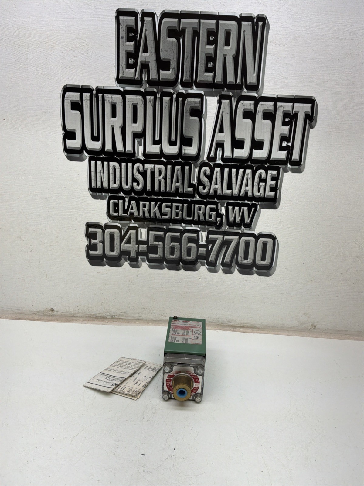 Asco Tri-point Pressure Switch 4-36 PSI PB20AK NIB