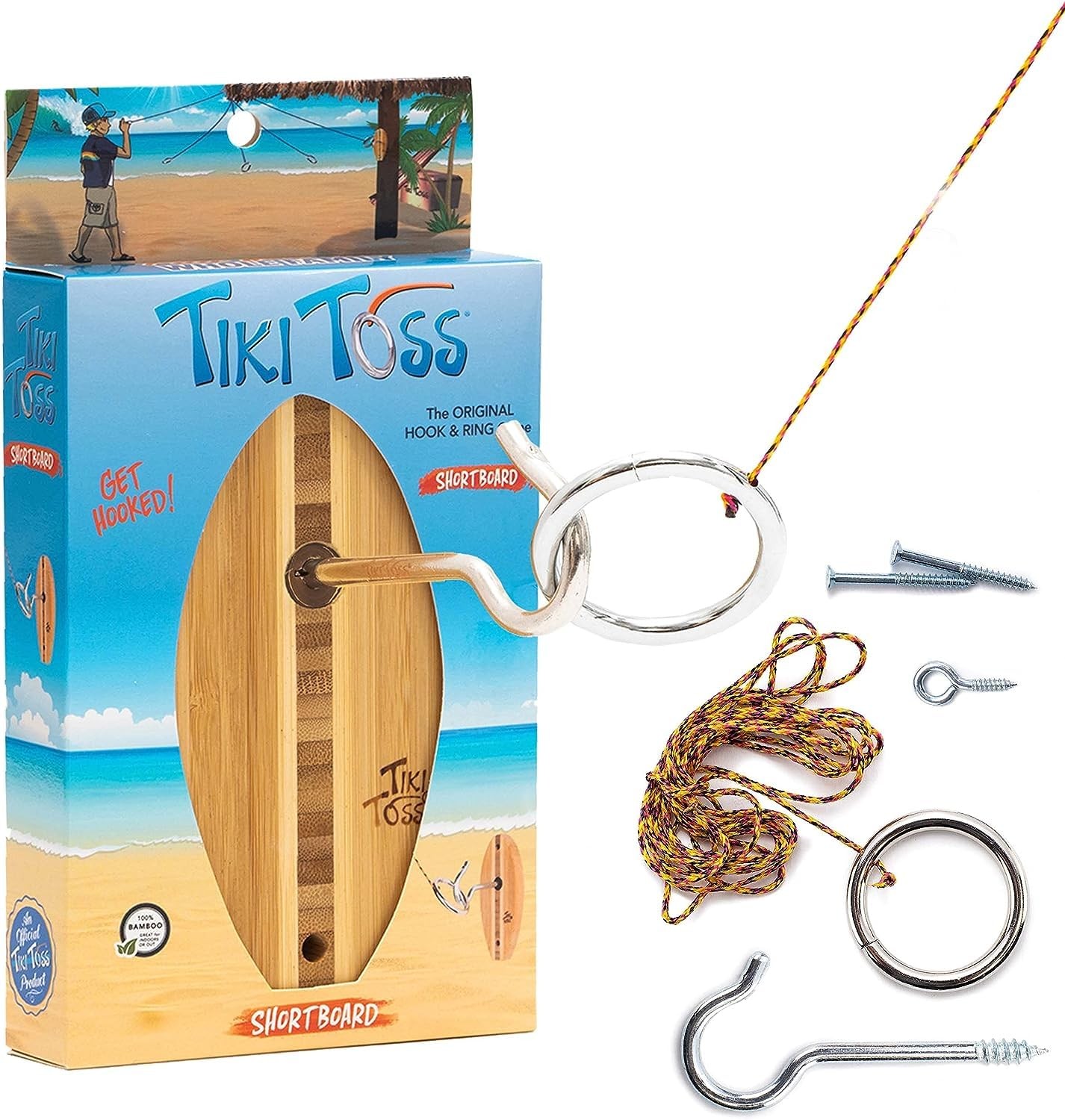 Tiki Toss Original Edition - Indoor & Outdoor Ring Tiny 5 Inch, 5 Inch