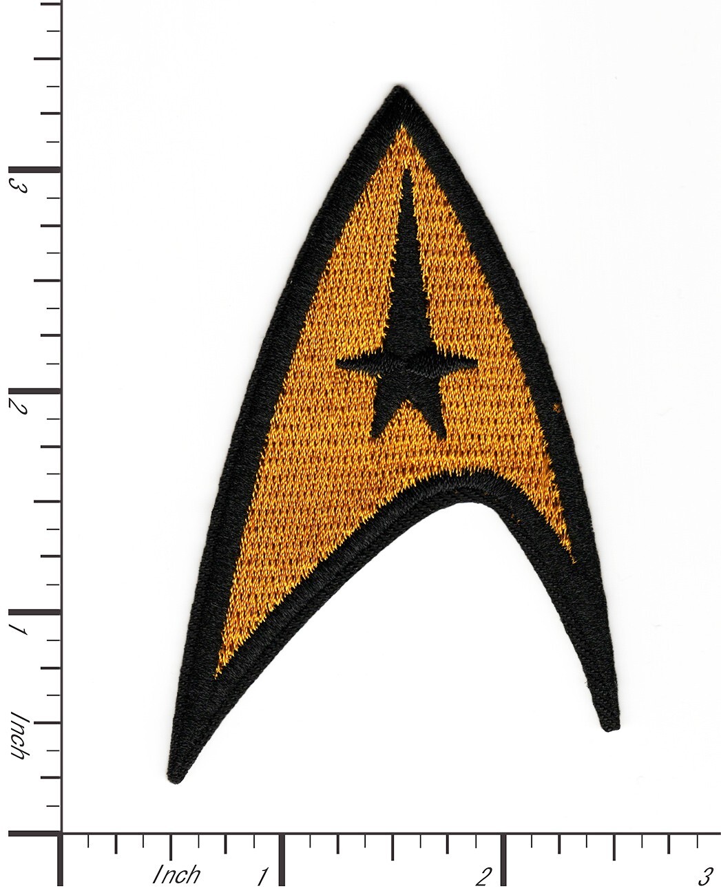 Star Trek Command Division Badge – Embroidered Iron on Patch