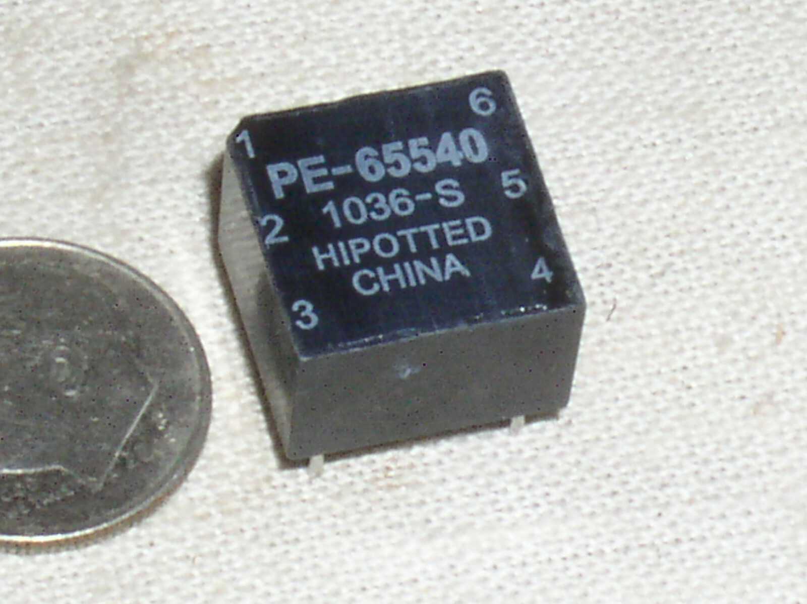 PULSE PE-65540 ITU G.703 TELECOM CODIRECTIONAL INTERFACE TRANSFORMER 64 KBPS USA