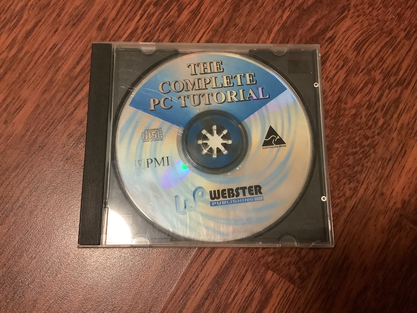 WEBSTER PUBLISHING THE COMP,ETE PC TUTORIAL CD-ROM DISC AUSTRALIAN
