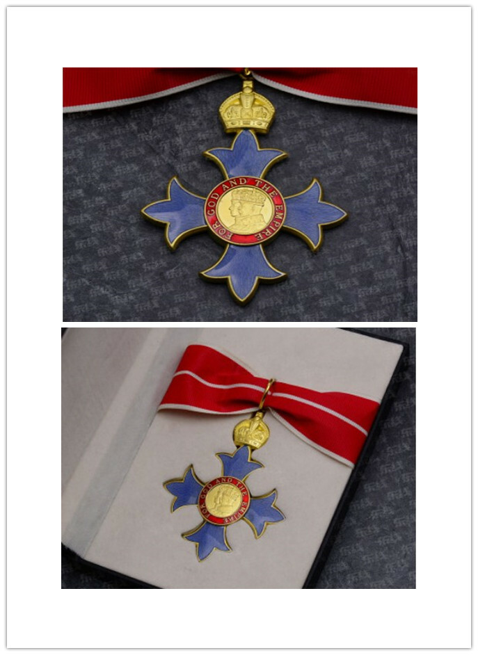 British Royal Military Civilian King George V CBE Order of the British Replica