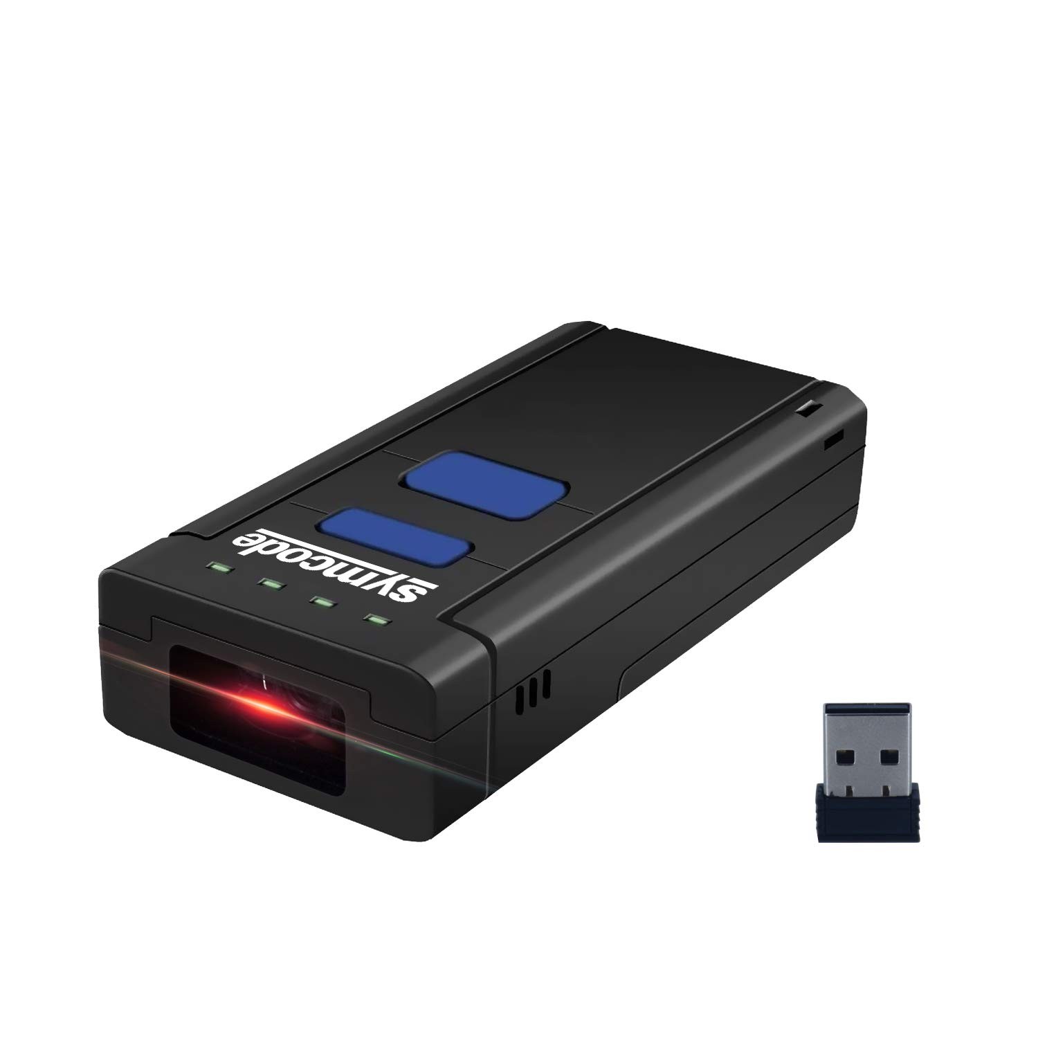 Wireless Bluetooth Mini 1D Laser Barcode Scanner USB Portable Wireless Scanner