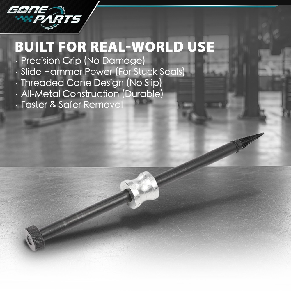 Sealing Washer Car Diesel Injector Seal Puller Slide Hammer Extracts Deep Copper