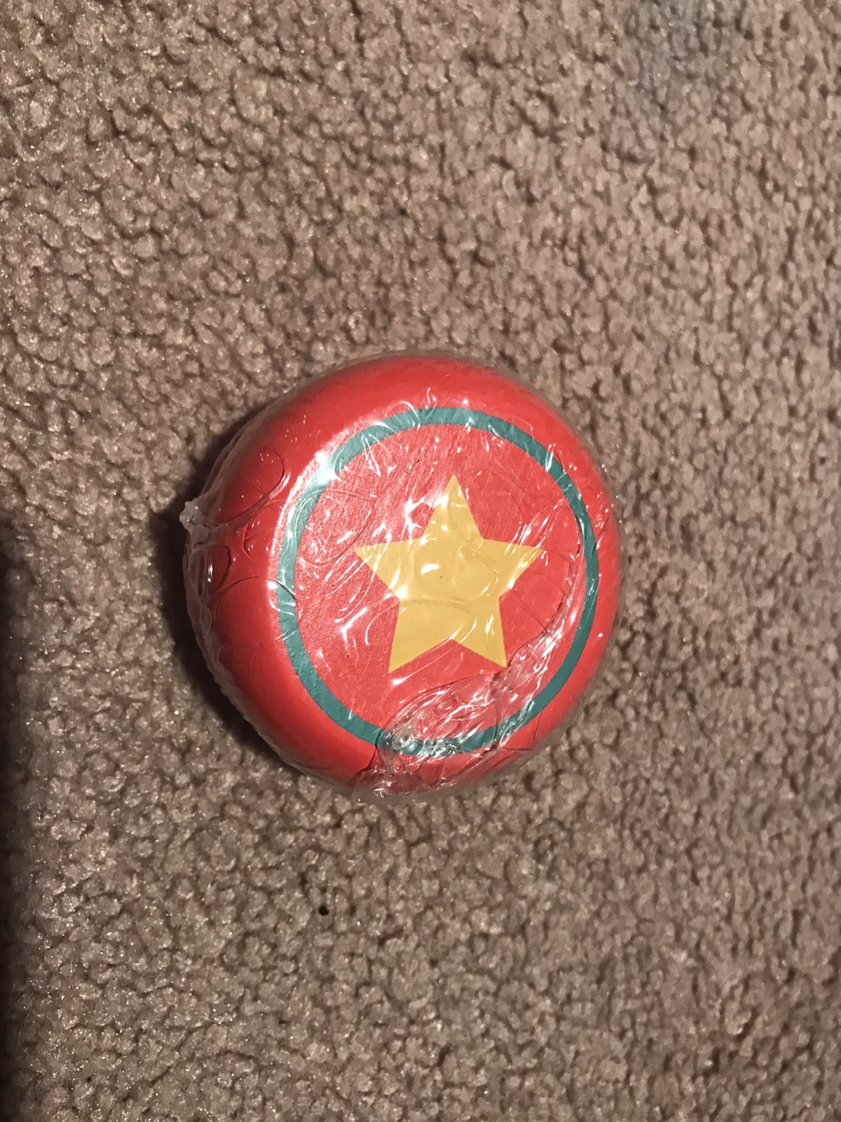 Red With Star Wooden yo-yo New