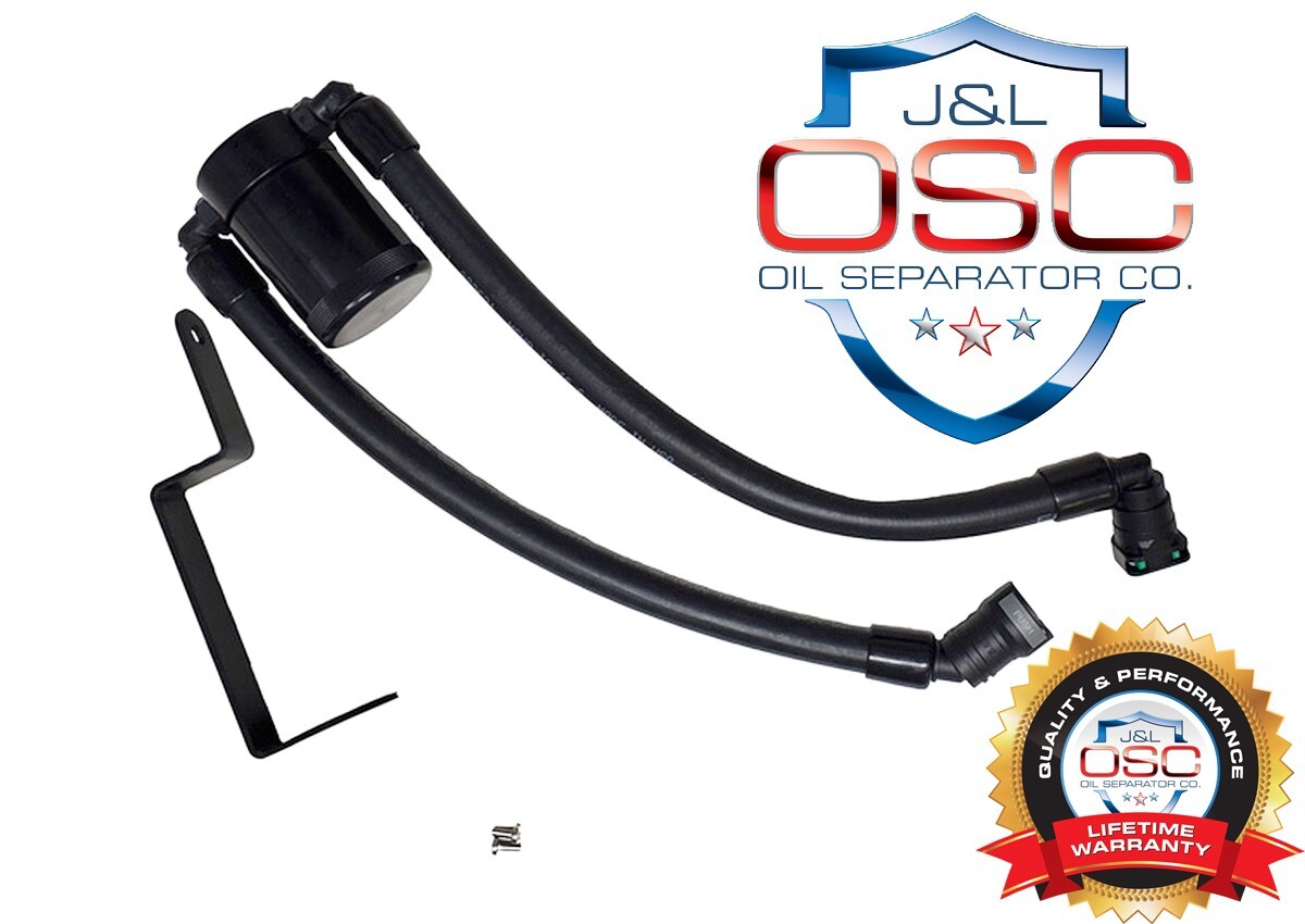 J&L OSC Oil Separator Fits 2013-2019 Ford Explorer Sport 3.5L EcoBoost