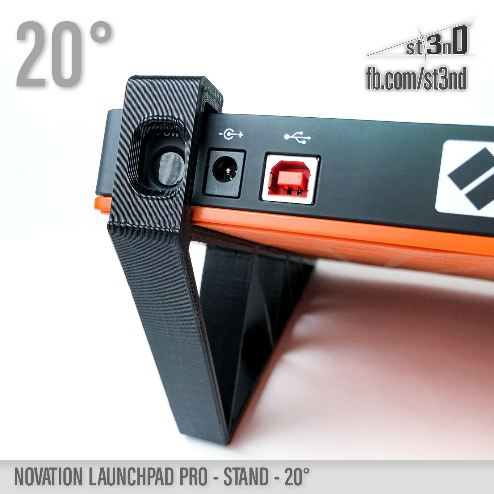 NOVATION LAUNCHPAD PRO STAND - 20 degrees - 3D printed - 100% Buyer satisfaction